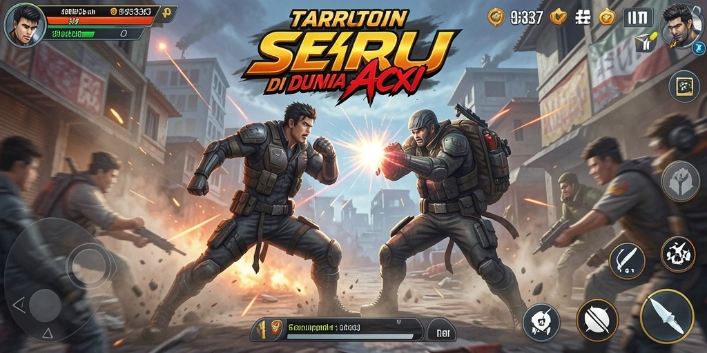 Tangkapan layar dari gameplay seru di 93337 dengan aksi mendebarkan.