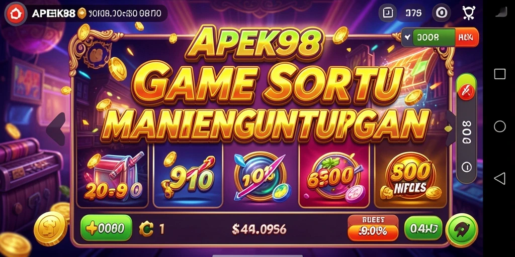 Tampilan gameplay Slot yang seru dan mengasyikkan di APEK88.