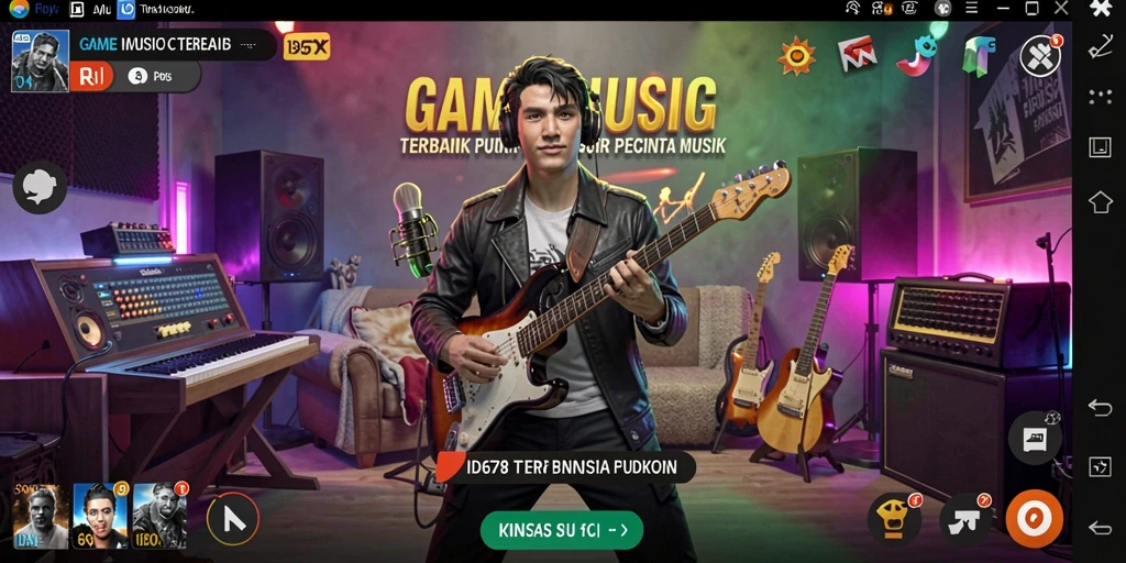 Tampilan gameplay ID678 yang penuh warna dan interaktif.
