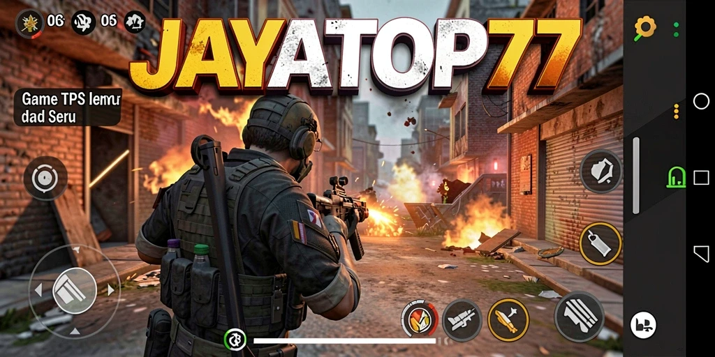 Tangkapan layar menunjukkan aksi seru dari gameplay JAYATOP77.