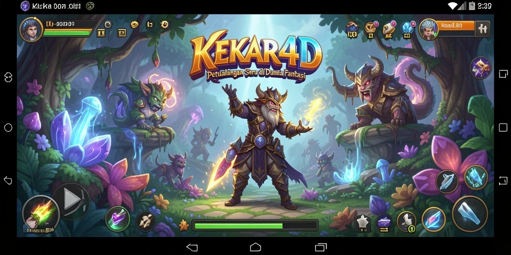 Gameplay seru dan menyenangkan di KEKAR4D yang penuh petualangan.