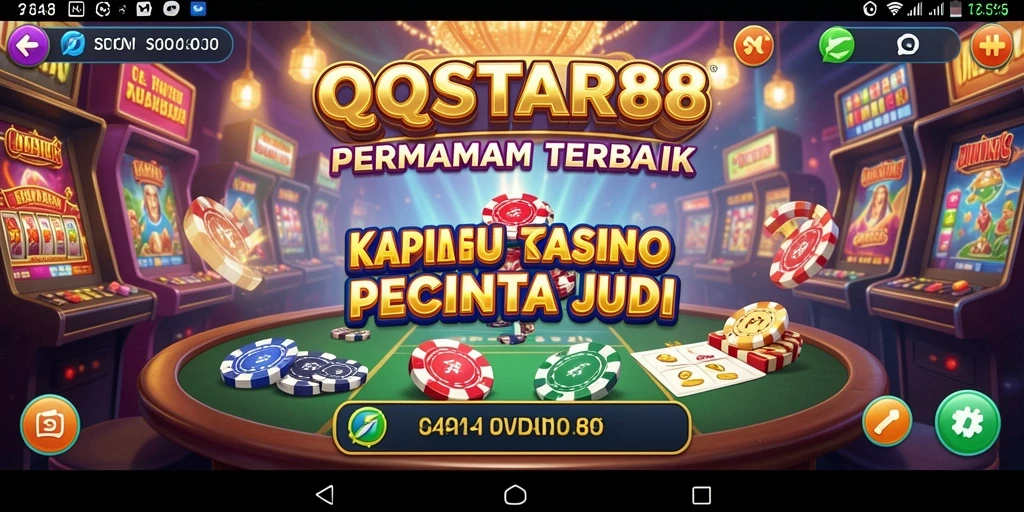 Tampilan gameplay menarik dan penuh aksi dari QQSTAR88.