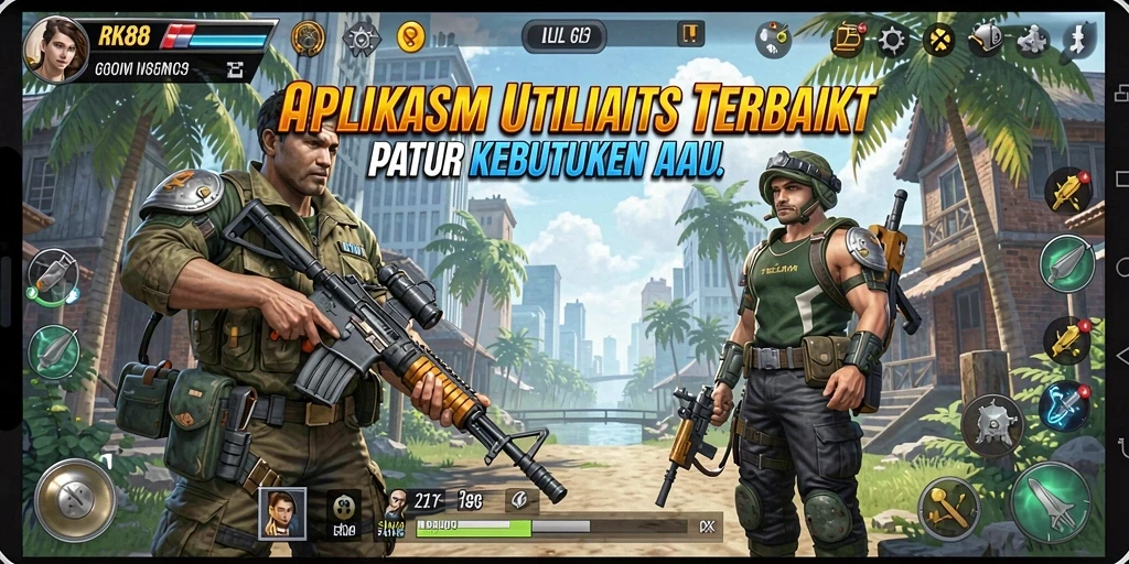Tampilan antarmuka RK88 yang ramah pengguna dan fungsional.