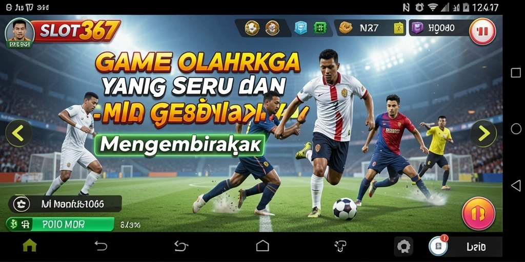 Tampilan seru dari permainan olahraga SLOT367 yang penuh aksi.