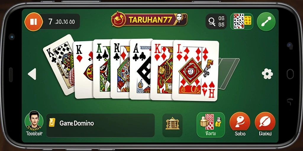 Tampilan gameplay menarik dari TARUHAN77 dengan pemain yang bersaing.